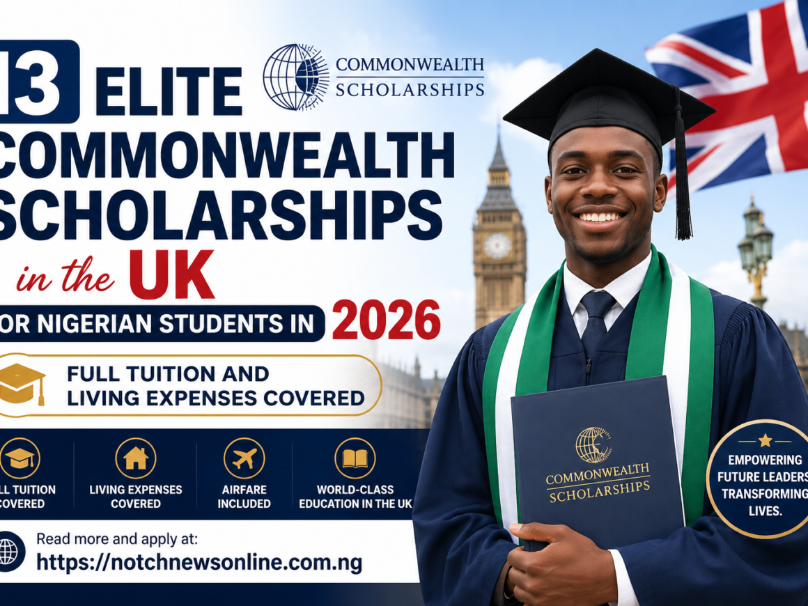 Commonwealth Scholarships for Nigerian Students 2026