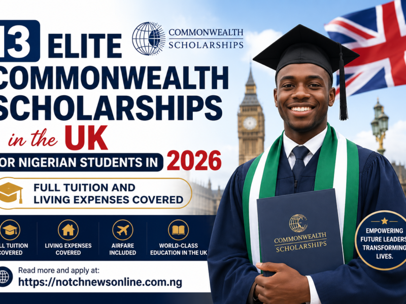 Commonwealth Scholarships for Nigerian Students 2026