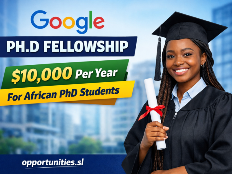 PhD Scholarships for African Students 2026