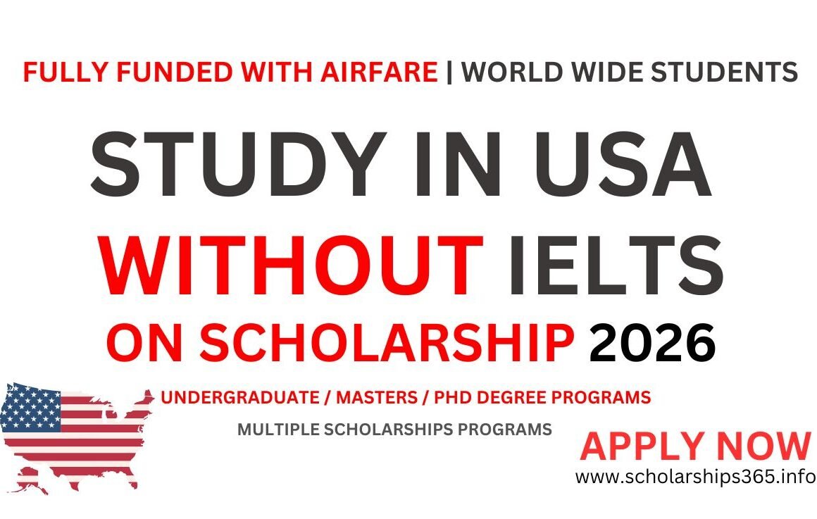 Scholarships Without IELTS for African Students 2026